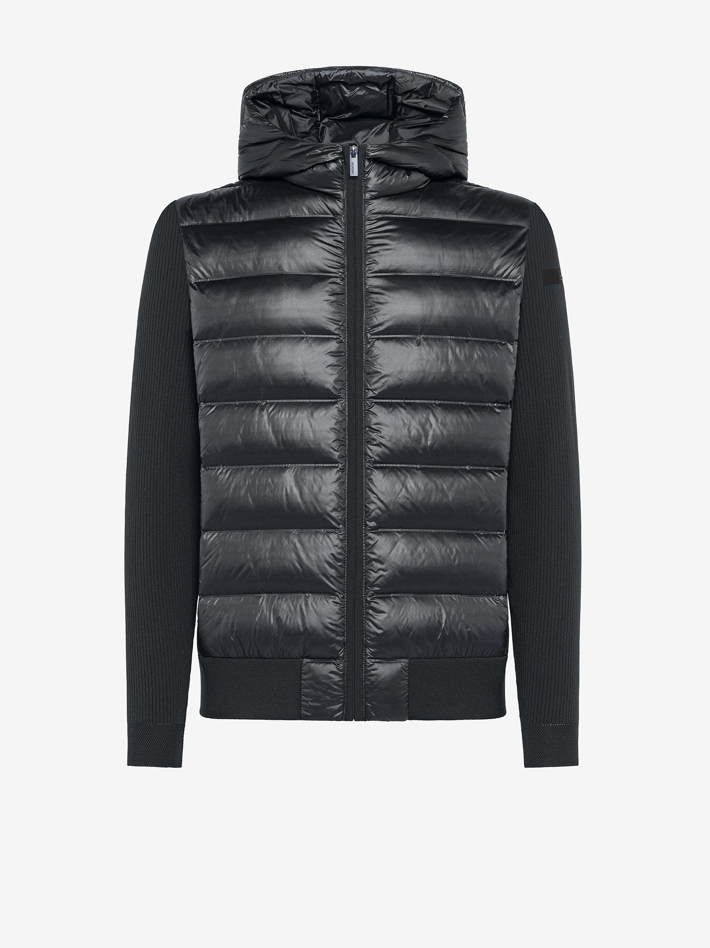 Amos  Perlupin Duck Hood Zip Knit