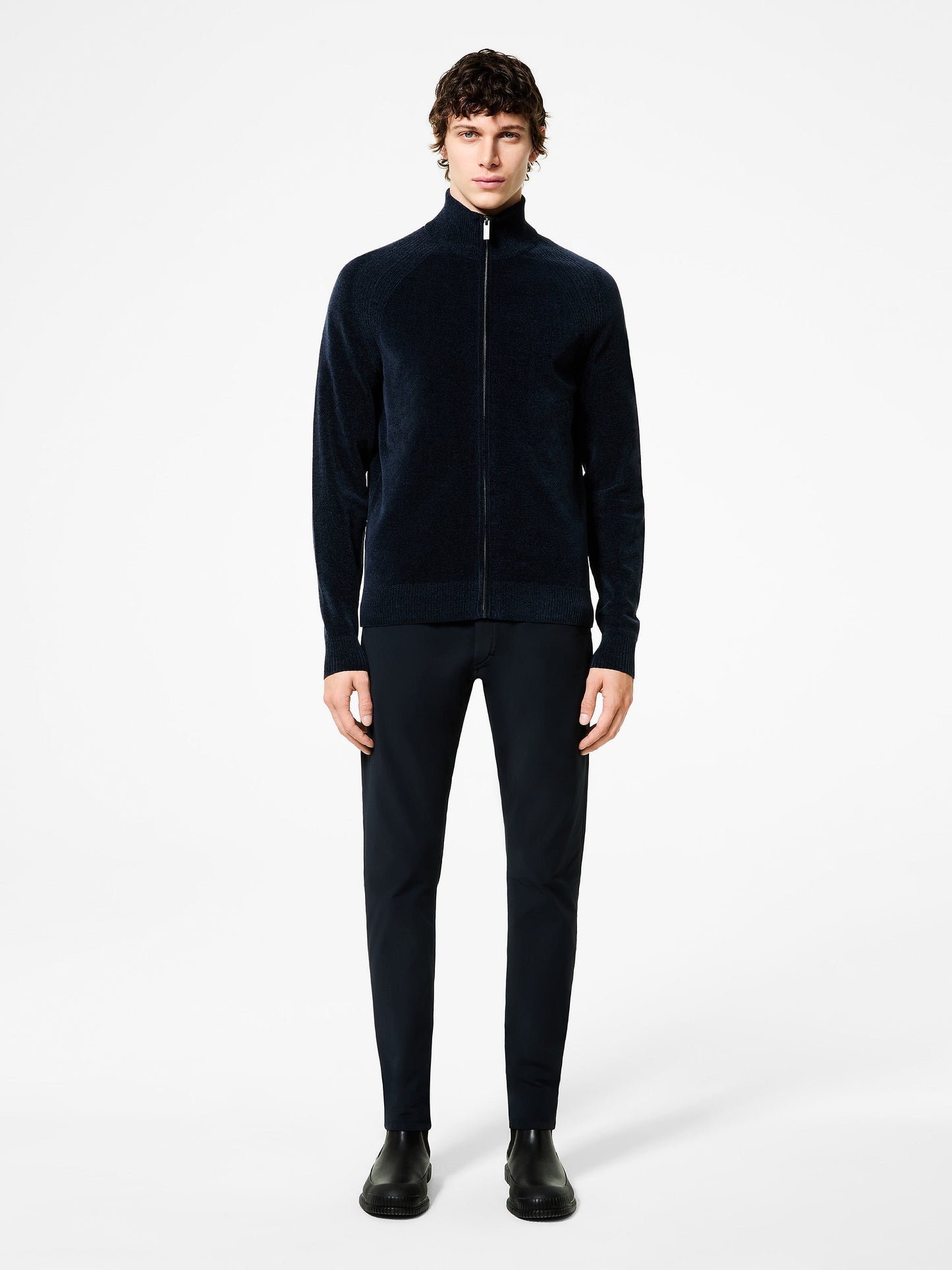 Velvet Full Zip Knit