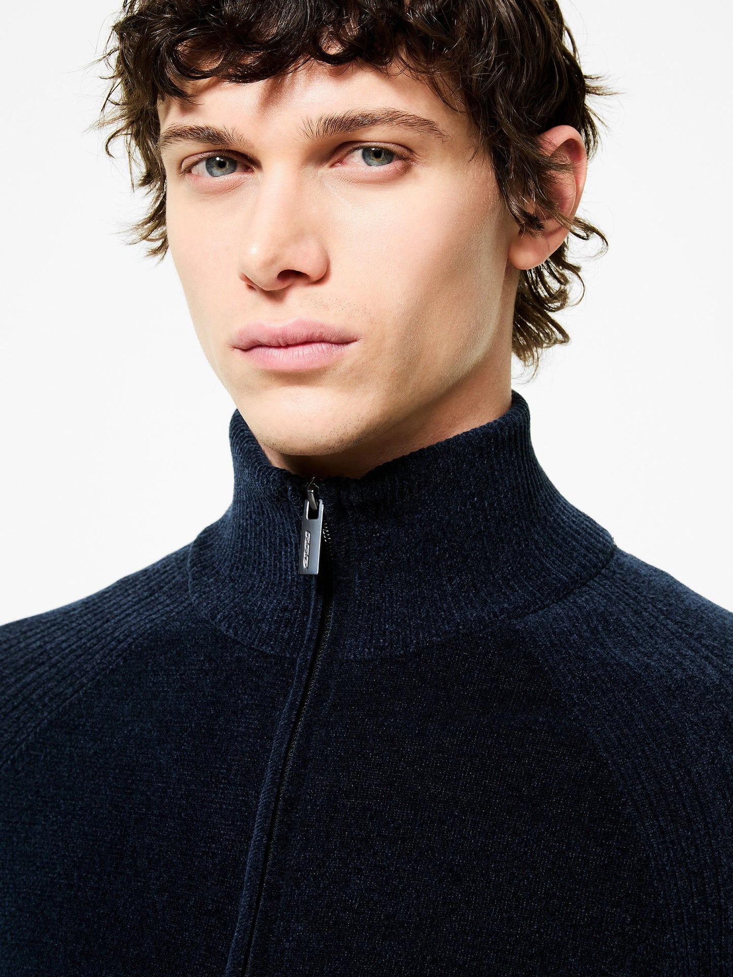 Velvet Full Zip Knit