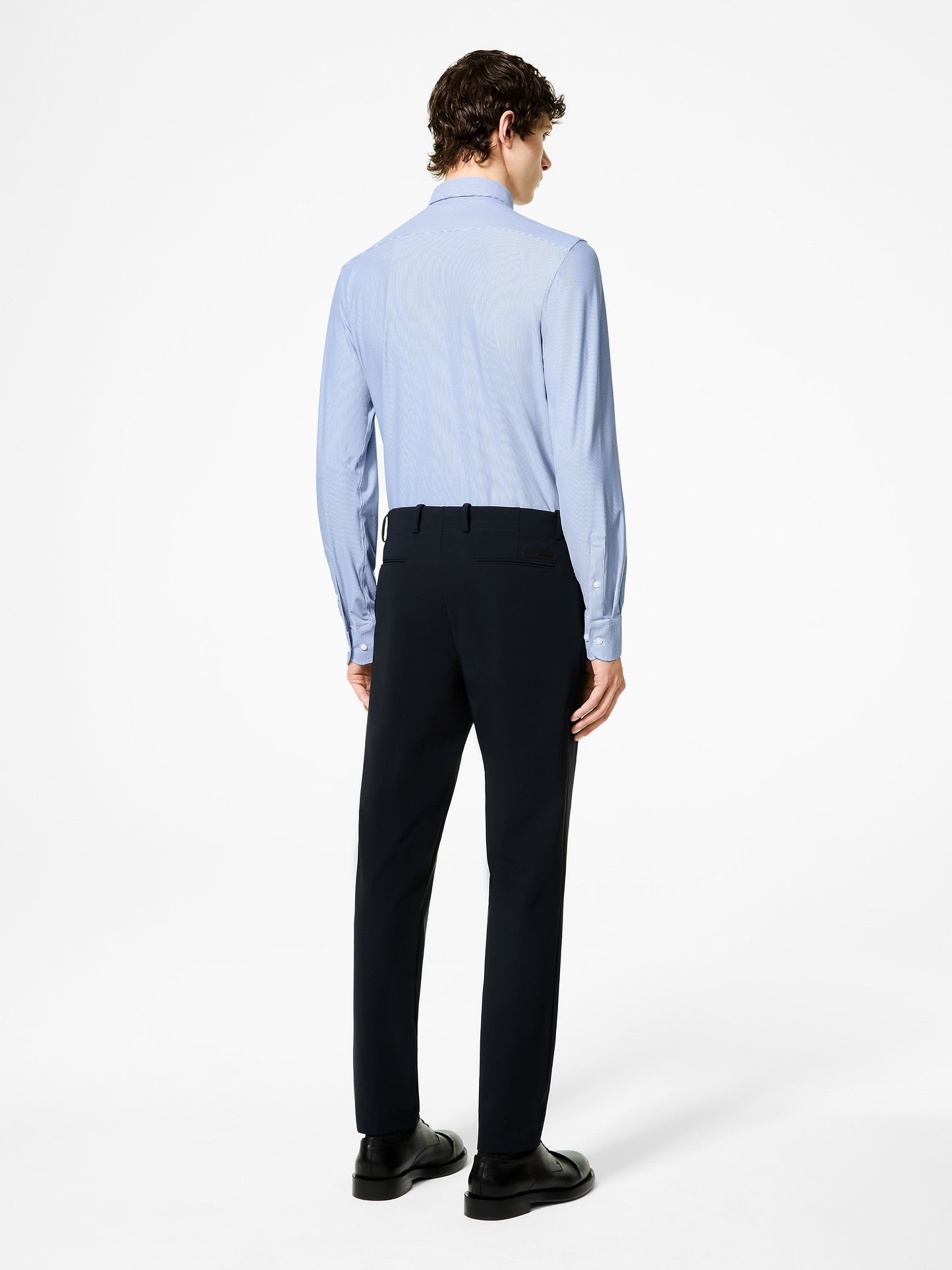 Oxford Jacquard Open Shirt