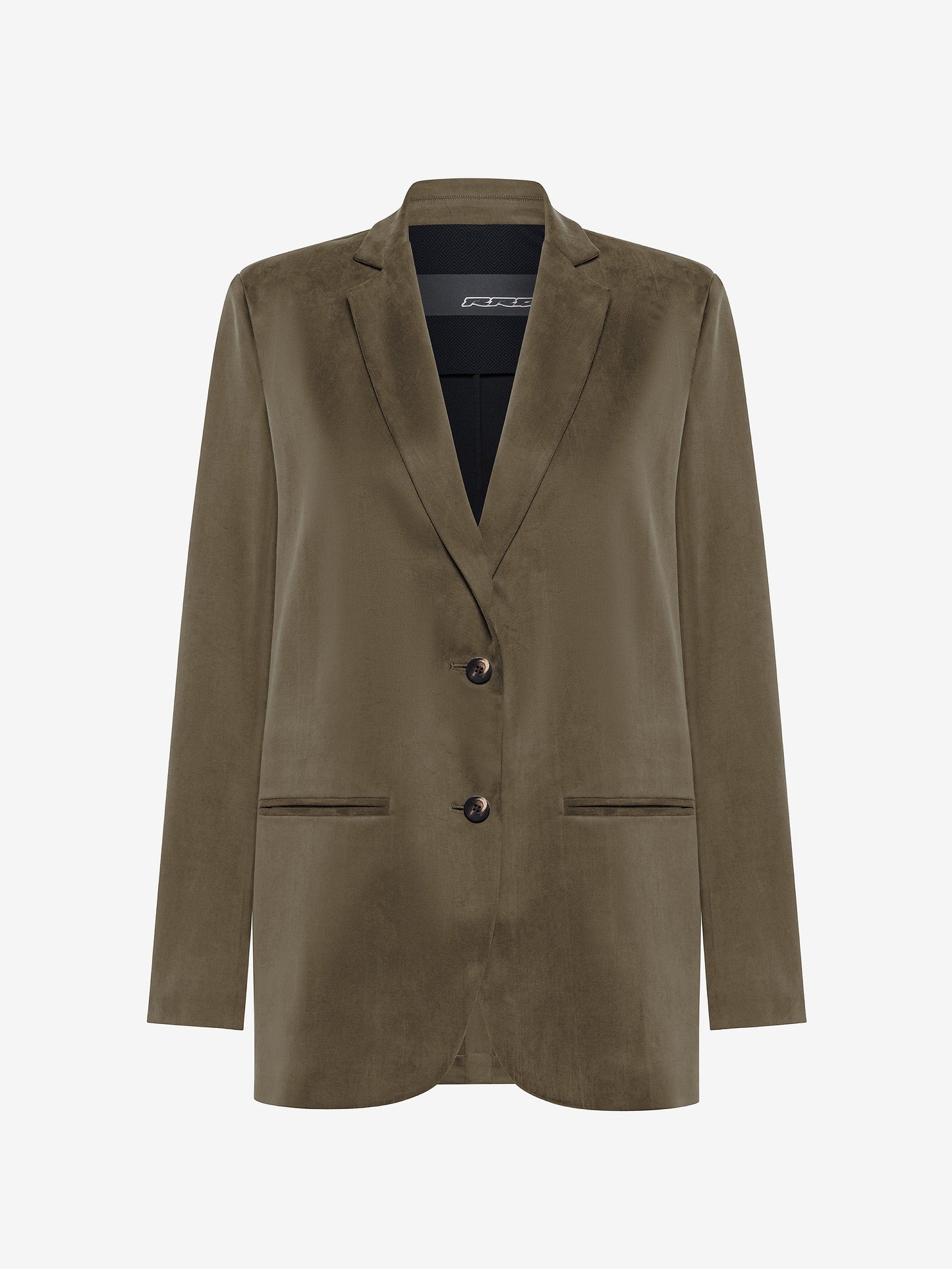 Cupro Boyfriend Wom Blazer