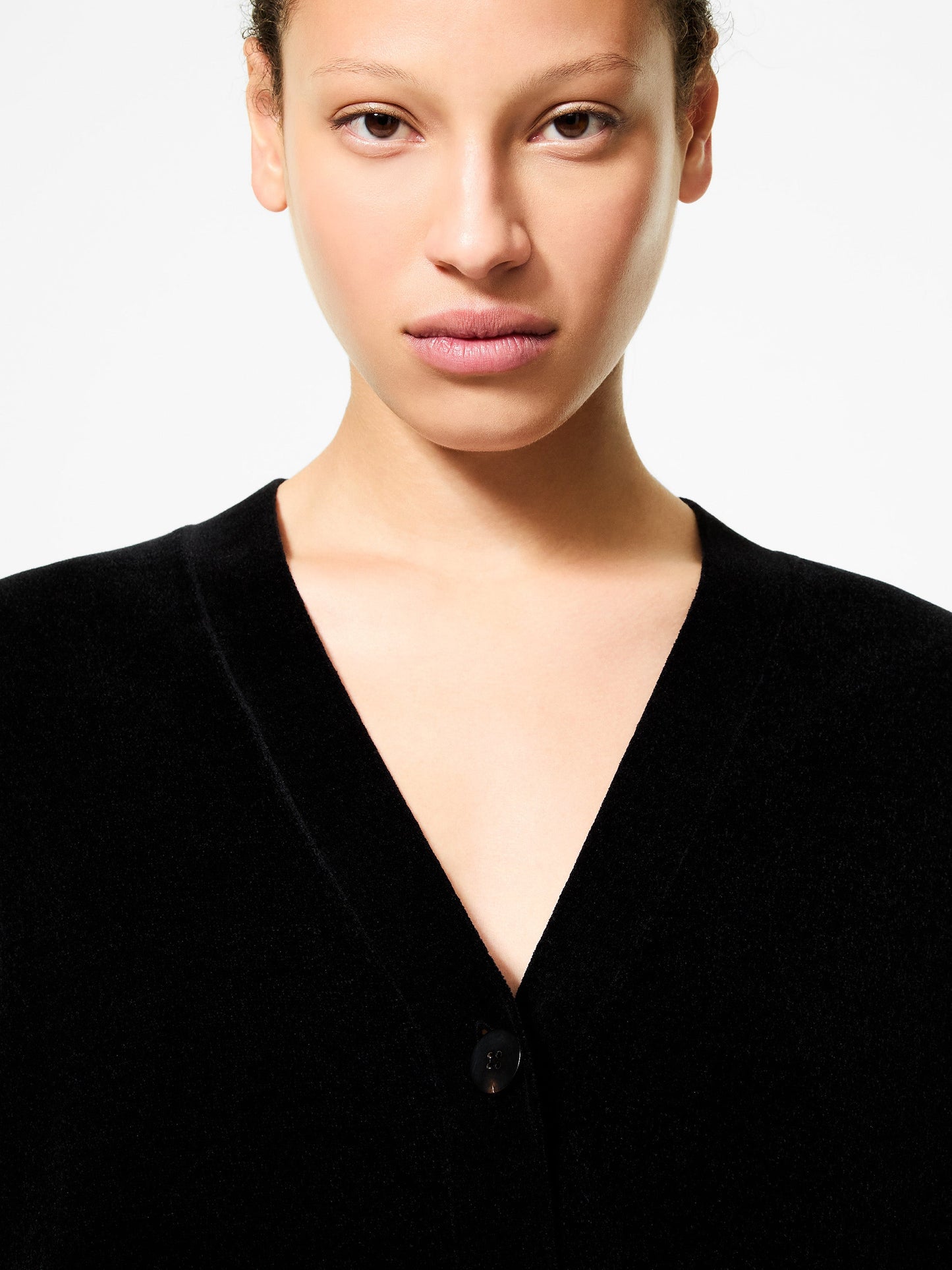Velvet Vent Cardigan Wom Knit