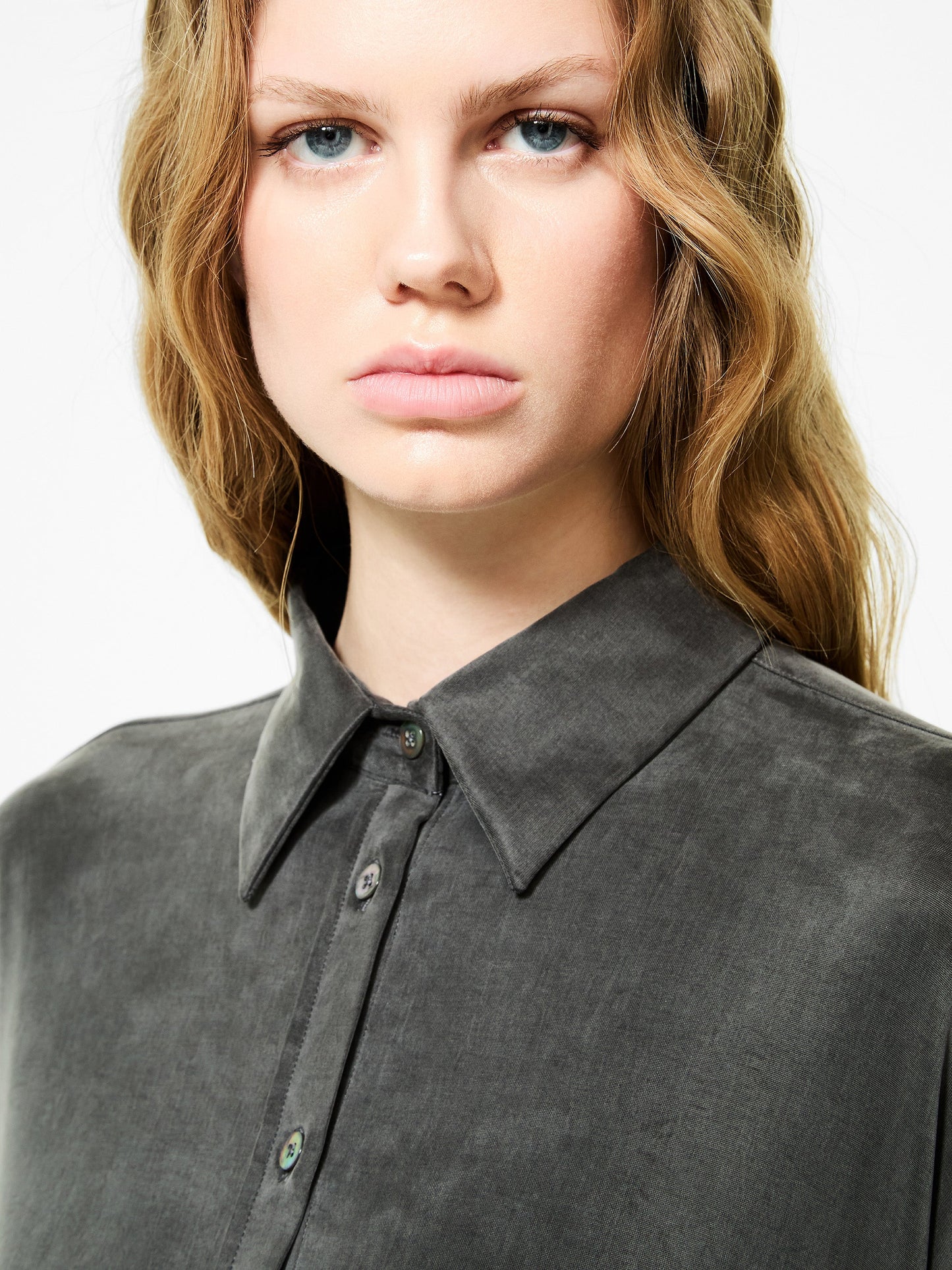 Cupro Boyfriend Wom Shirt