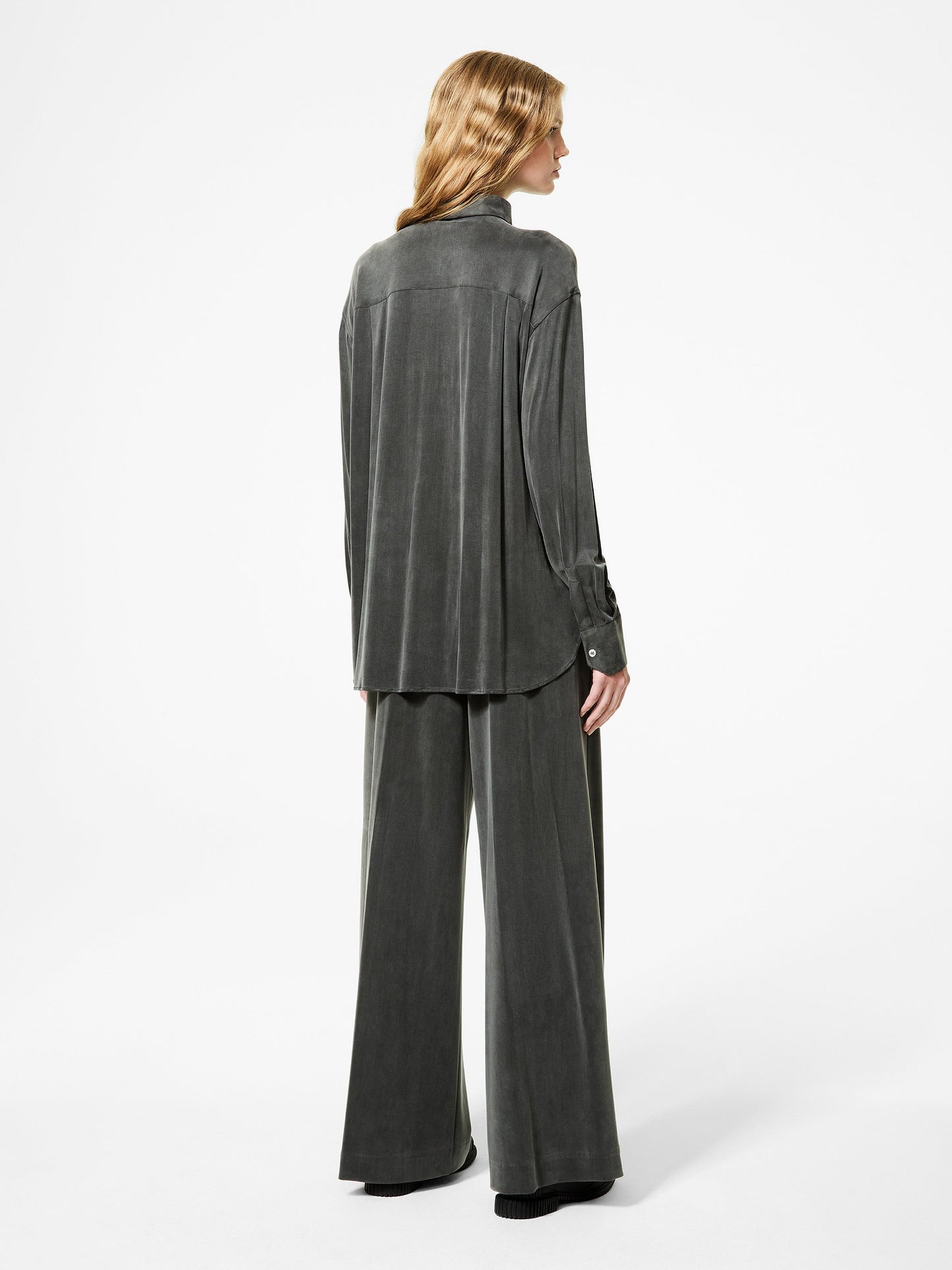 Cupro Boyfriend Wom Shirt