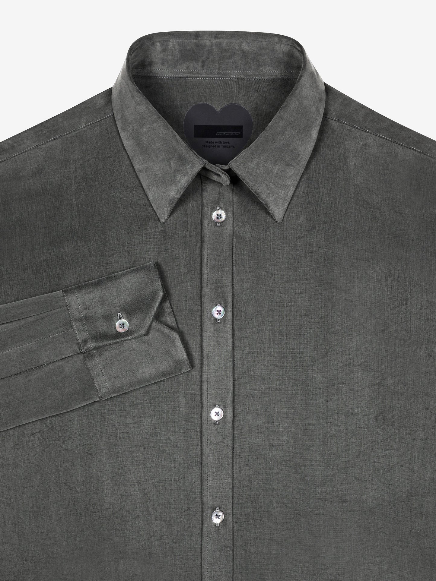 Cupro Boyfriend Wom Shirt