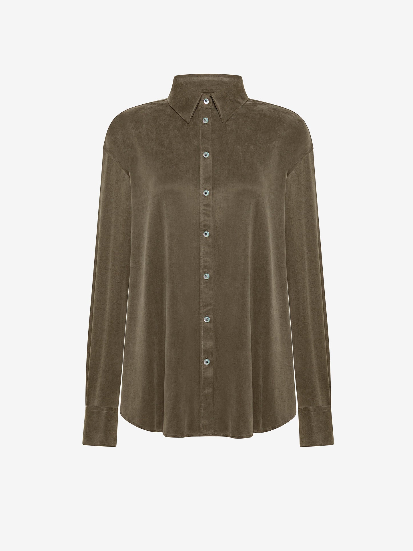 Cupro Boyfriend Wom Shirt