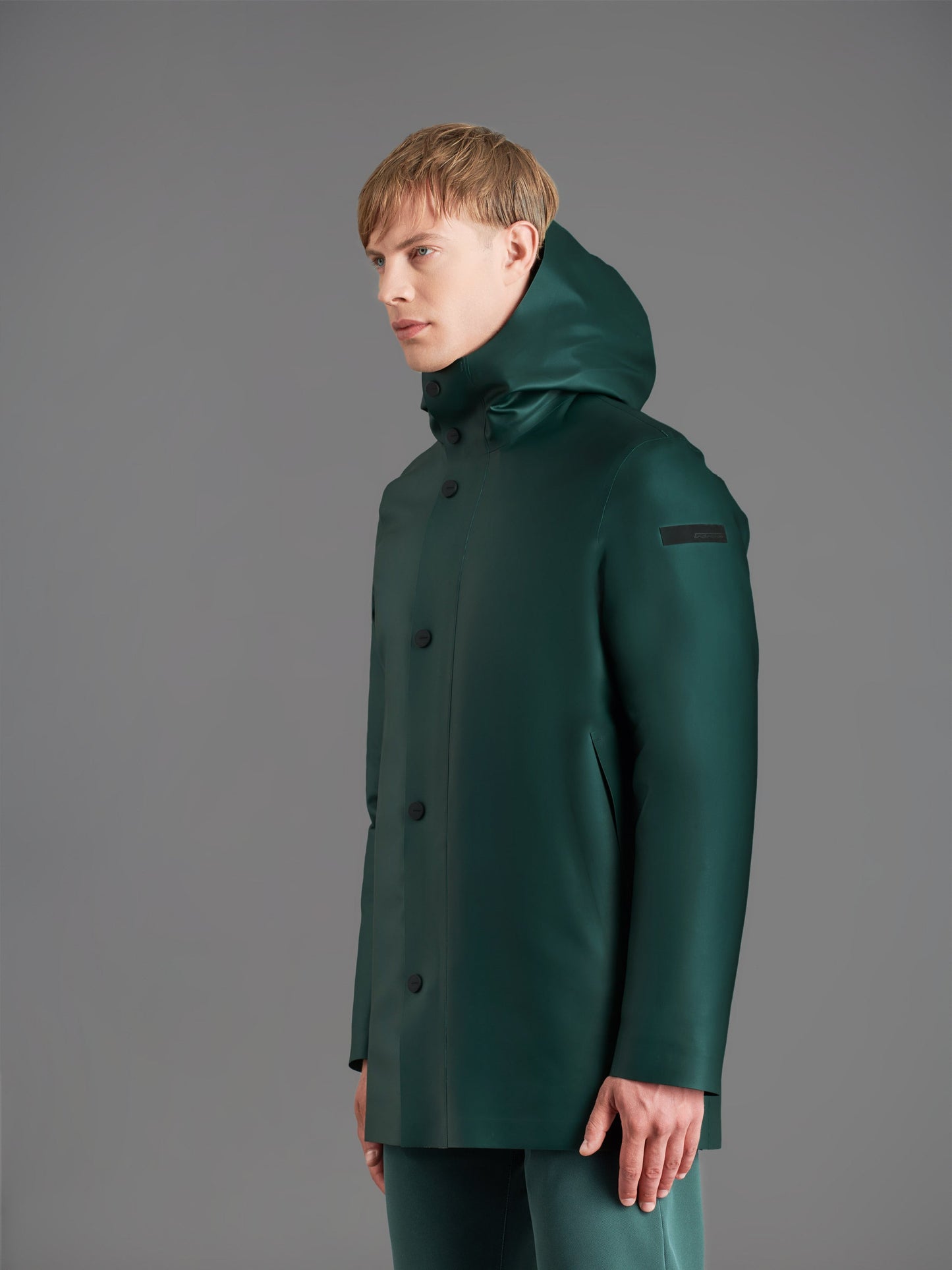 Rubber Double Parka Jkt