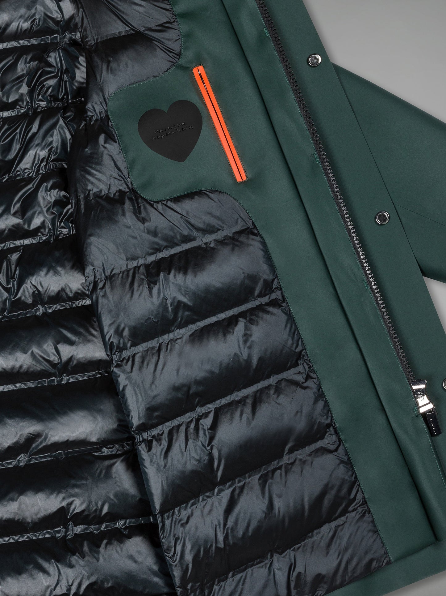 Rubber Double Parka Jkt