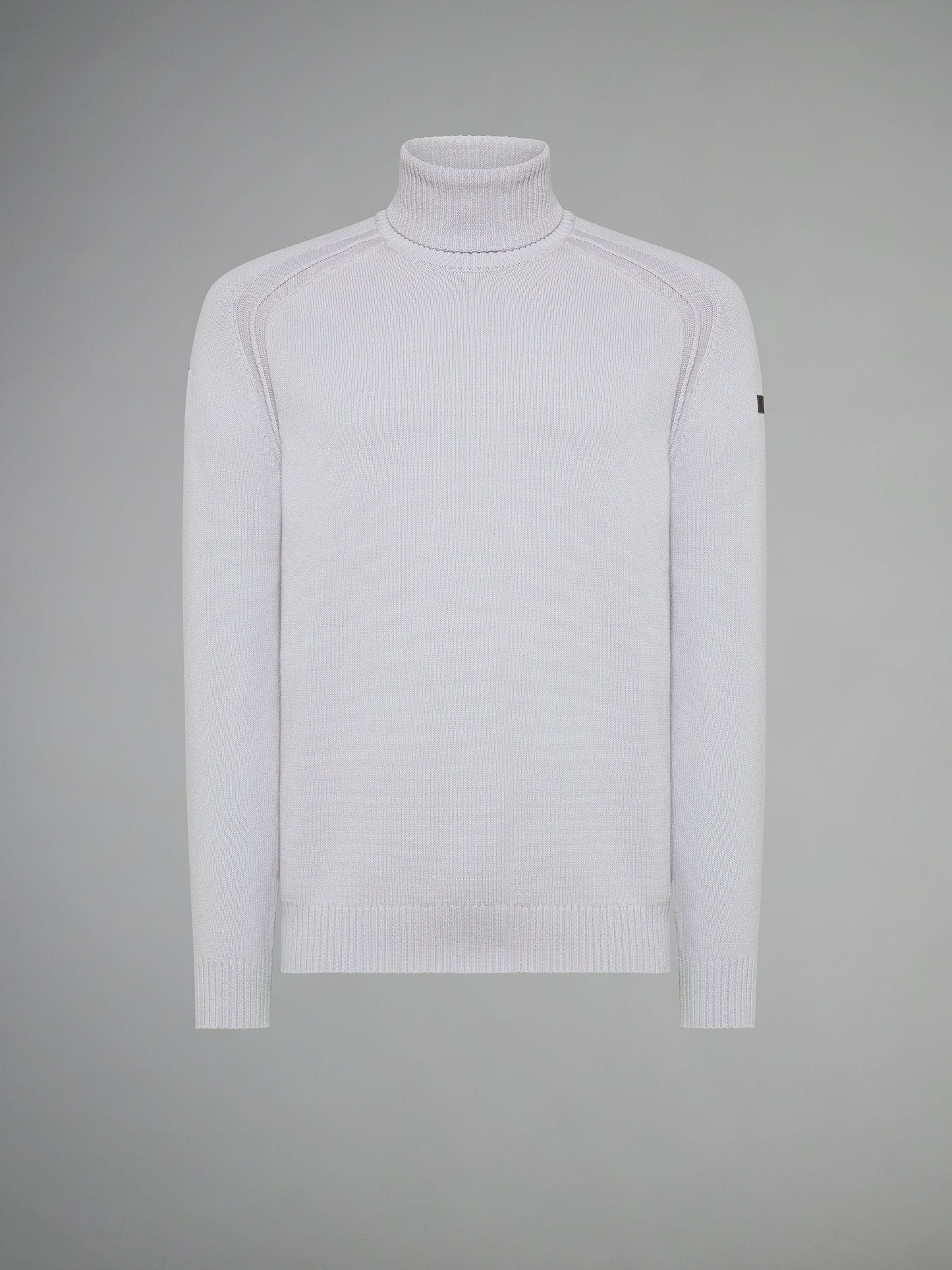 Cotton Plain Turtleneck Knit