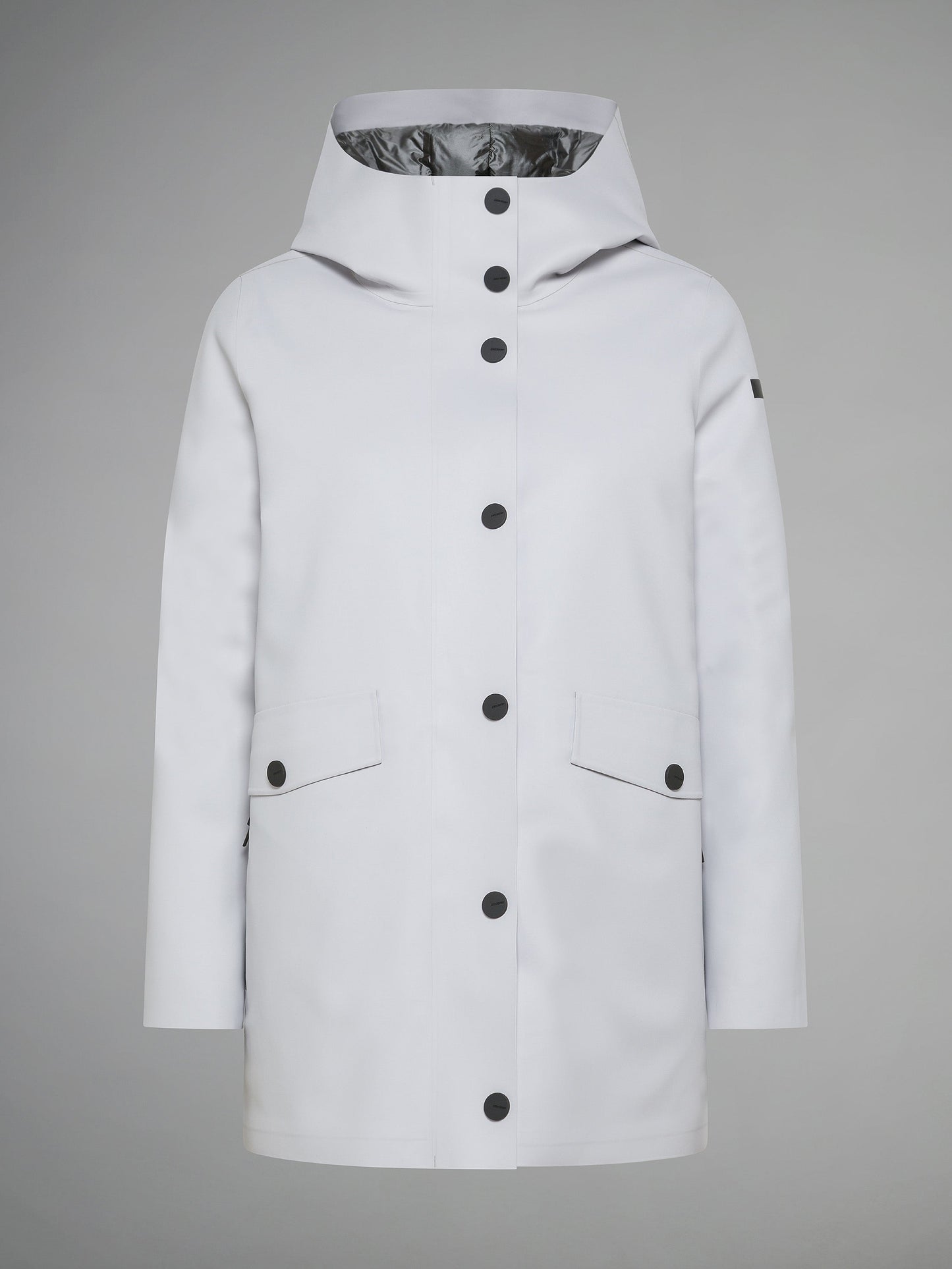 Rubber Double Parka Wom Jkt